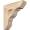 Ekena Millwork Funston Slat Smooth Bracket, Douglas Fir, 3 1/2"W x 14"D x 14"H BKT04X14X14FST06SDF - alternate 1